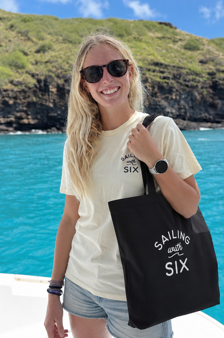 Sailing with Six Organic Cotton Tote