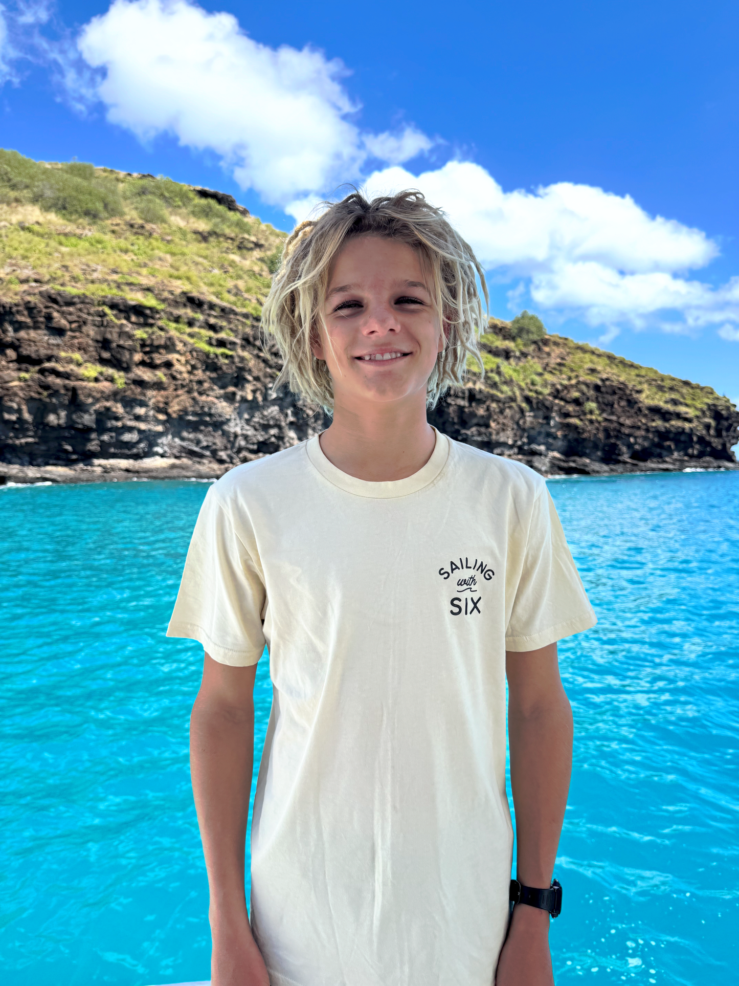 Sailing with Six Kids Adventure Tee