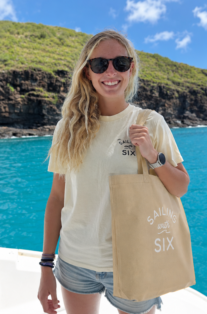 Sailing with Six Organic Cotton Tote