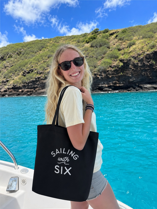 Sailing with Six Organic Cotton Tote